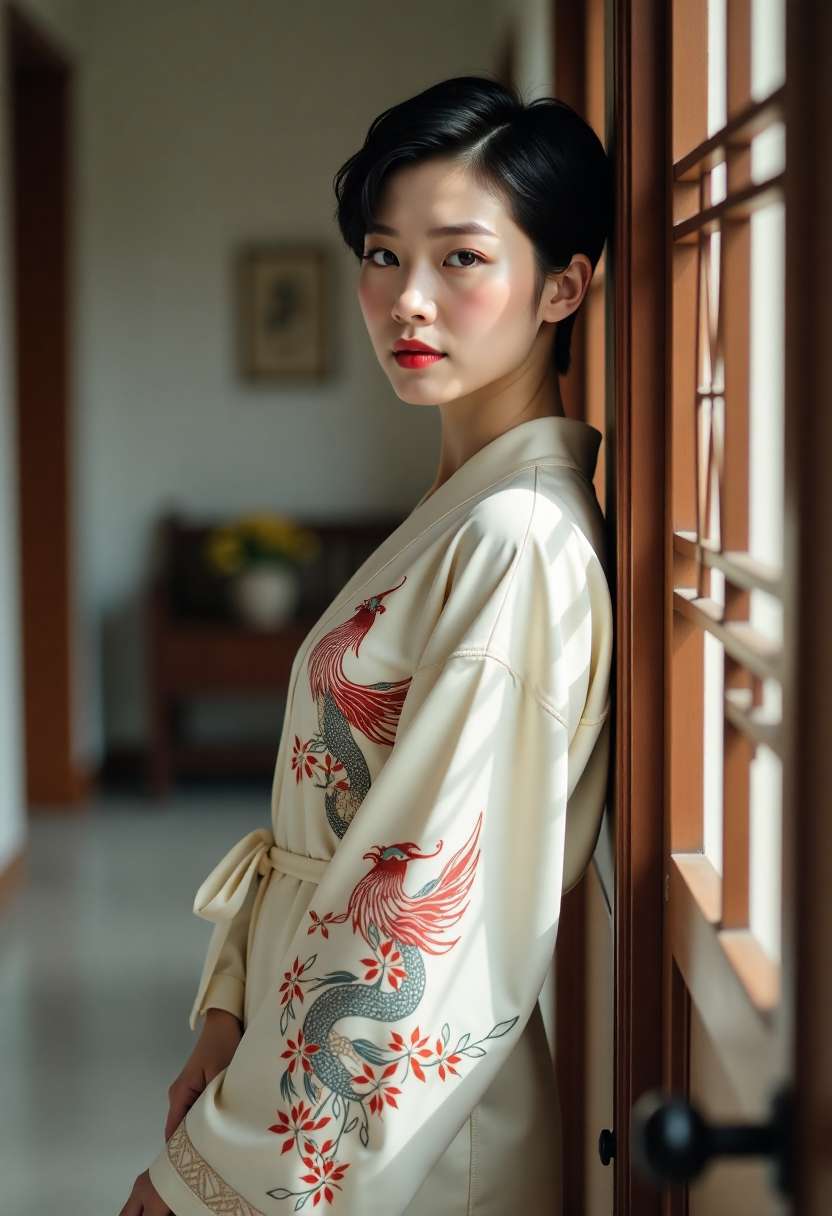 女儿第一次骑车